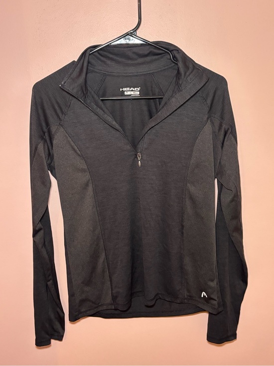 Head Other - HEAD Women's Black Long-Sleeve Half-Zip Athletic Top